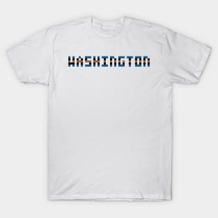 Pixel Hockey City Washington 2000 Retro T-Shirt